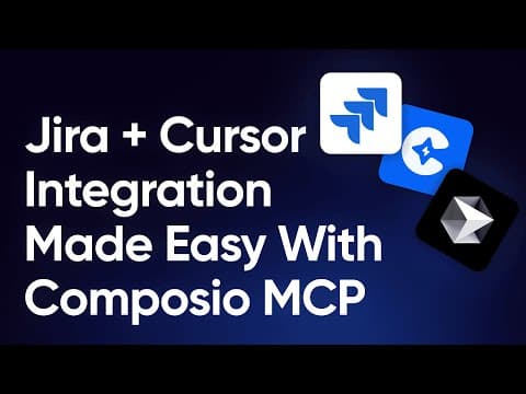 Integrate Jira with Cursor IDE Using Composio MCP