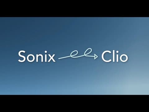 Sonix / Clio integration tutorial | The Most Accurate Legal AI Transcription