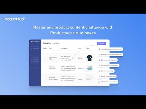 How to Transform and Master your Product Content in Minutes [with Rule Boxes]