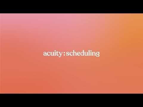 Acuity Scheduling: How it Works
