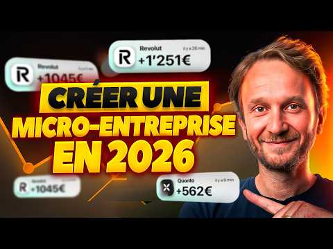 Créer une MICRO ENTREPRISE en 2026 : Guide COMPLET de A à Z (Inconvénients, Avantages, Fiscalité)