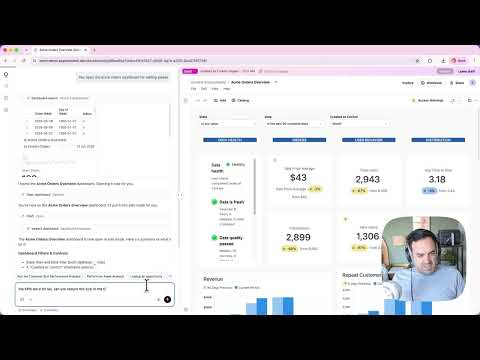 Edit a dashboard with AI prompts