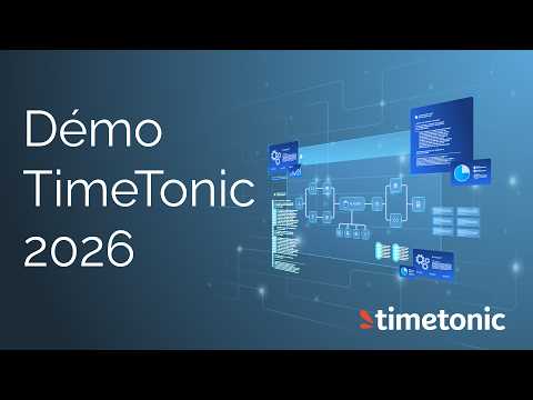 Démo TimeTonic 2026 : NoCode, Data, IA.