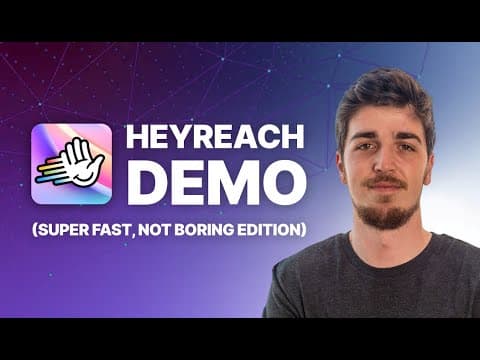 10x Your LinkedIn Outbound With HeyReach [Demo Video]