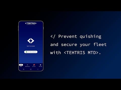 Prevent Quishing and secure your fleet with TEHTRIS MTD