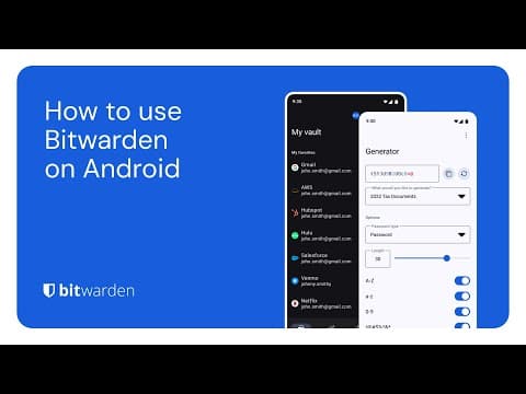 How to use Bitwarden on Android