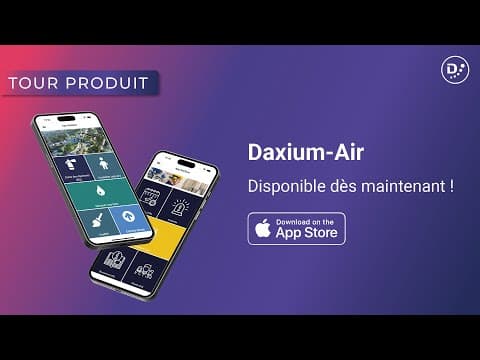 Nouvelle application Daxium-Air iOS