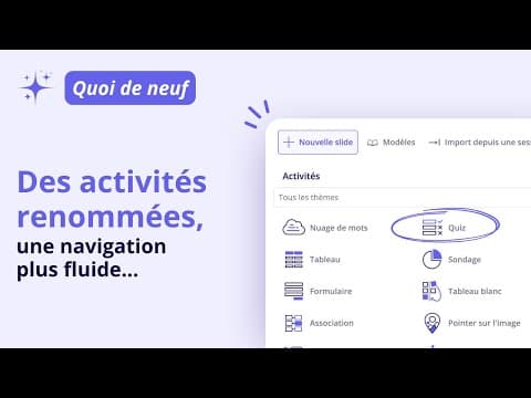 Du QCM au Quiz : découvrez les nouveaux noms des activités Beekast !