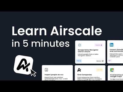 Getting started with Airscale (quick guide)