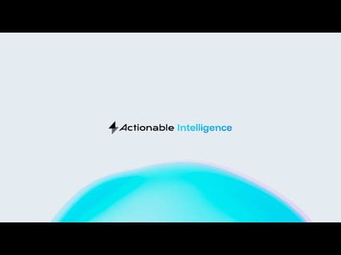 Actionable dévoile son agent conversationnel "Intelligence" : Le Data Analyst de poche