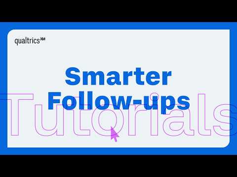 Ask Smarter Follow-Up Questions with Qualtrics AI: Dynamic Surveys