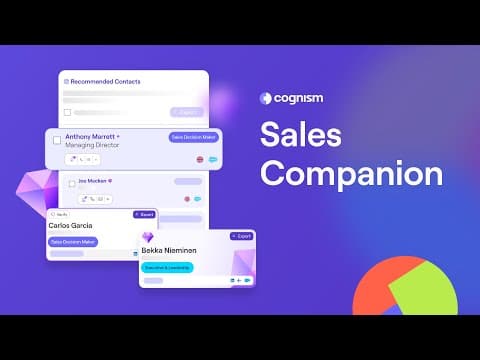 Sales Companion: Your sales team’s +1 for smarter prospecting