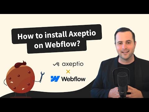 How to install Axeptio on Webflow?