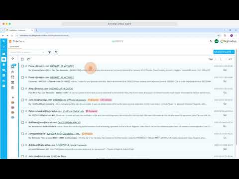 AR Email Inbox Agent | Automate Customer Email Management with HighRadius