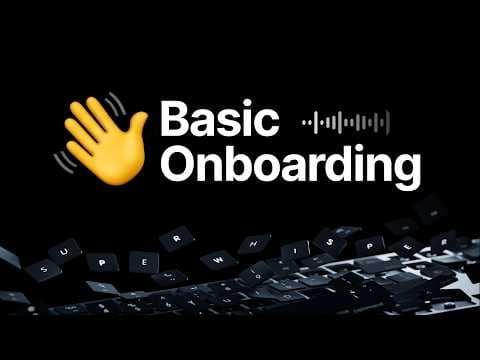 How To Setup Superwhisper