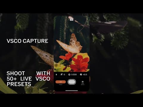 VSCO Capture Tutorial — How To Shoot with Live Camera Filters and Manual Controls From Your Phone