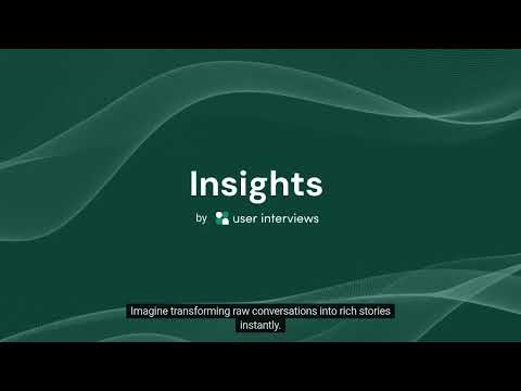 Introducing AI Insights: Transforming Raw Conversations into Rich Stories
