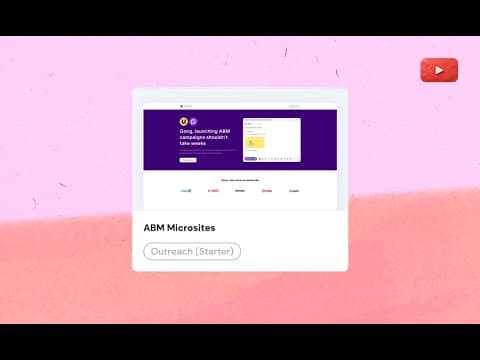 Userled: Microsites