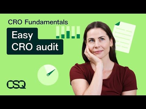 How to perform a CRO audit on your site (5 steps)