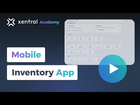Mobile Inventory App in Xentral ERP | Academy