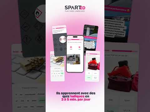 Apprenez en jouant avec SPARTED, le mobile learning en format court