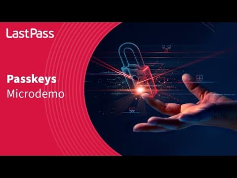 LastPass | Passkeys