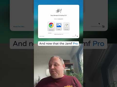 Watch a Mac deploy itself with Jamf Setup Manager