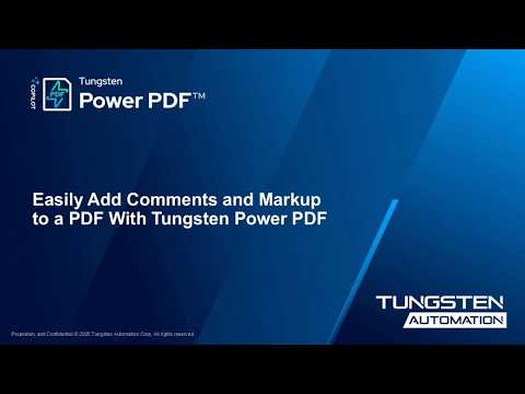 Add Comments and Markup to a PDF with Power PDF