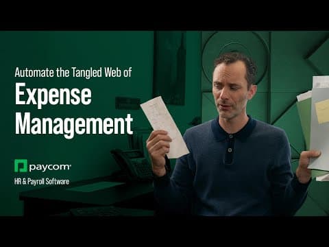 Automate the Tangled Web of Expense Management