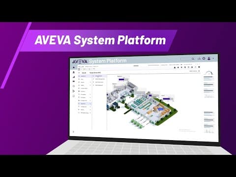 AVEVA System Platform | Unified SCADA, MES & IIoT for Modern Industrial Operations