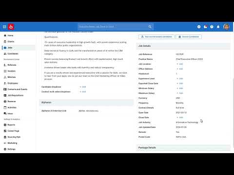 AI Candidate Recommendation