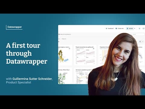 A first tour through Datawrapper