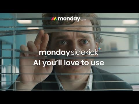 This is monday sidekick — AI you'll love to use