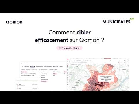 Municipales 2026 : Comment cibler efficacement sur Qomon ?