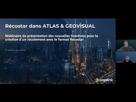 ▶️ Replay : comprendre et intégrer le format Recostar dans Atlas et Geovisual