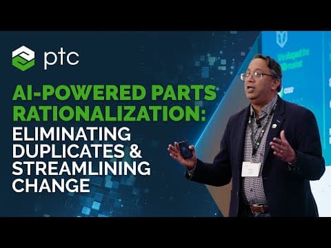AI-Powered Parts Rationalization: Eliminating Duplicates and Streamlining Change