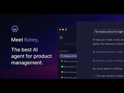 Meet Korey, the AI Agent for Product Management