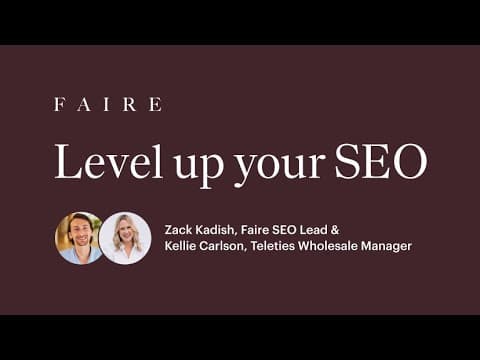 Faire SEO for Brands: How to Rank Higher on Faire for Your Listings