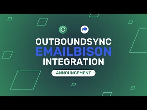 Announcing OutboundSync's new EmailBison integration for HubSpot and Salesforce