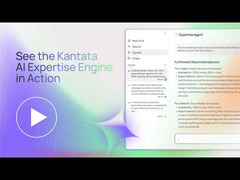 Kantata AI Expertise Engine: The AI Platform Built for Professional Services