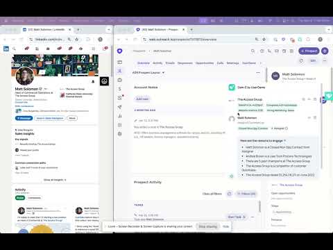 How SDRs use Gem-E CoPilot to Personalize Outreach