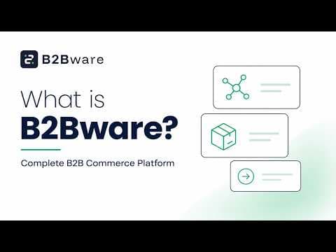 B2Bware Connects Your Customer Portal, Field Sales & Orders