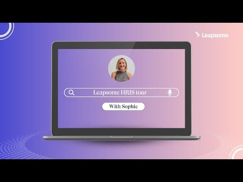 Leapsome HRIS | Workflow Builder