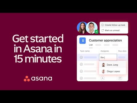How to get started with Asana in 15 minutes or less