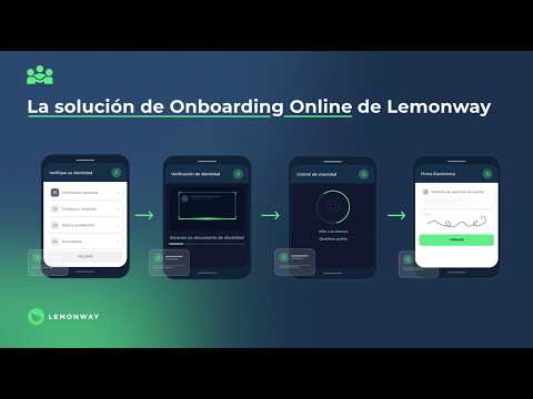 Lemonway Online Onboarding | Del dato KYC a la firma jurídicamente vinculante en minutos