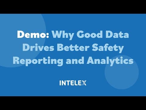 Safety Analytics Demo: How Good Data Drives Better Reporting & Employee Engagement