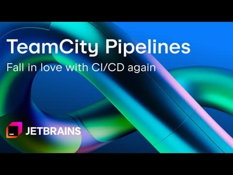 Enjoy a better CI/CD experience with TeamCity Pipelines