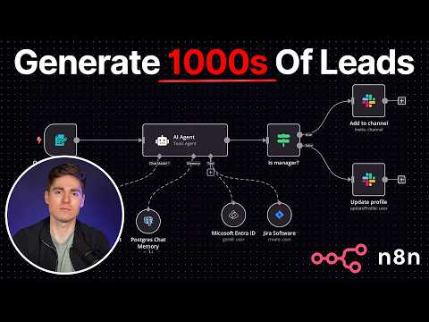 I Built an AI Agent in n8n That Generates Unlimited Leads For You