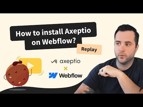 [Replay] How to install Axeptio on Webflow?