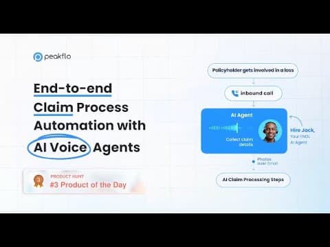 End-to-end claim process automation with Voice AI Agents